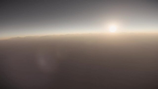 Dusky Desert Sun Sunrise
