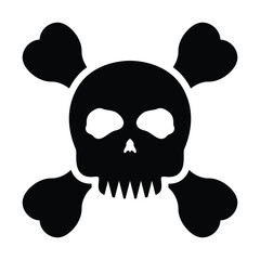 Skull Crossbones Icon