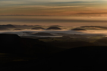 Lever de soleil Puy Auvergne (FR)