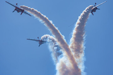 very dangers  air show, Air Force aerobatic team