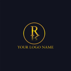Fototapeta premium Letter R logo