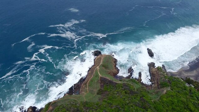Punta Cometa, Oaxaca Aerial