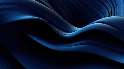 Obraz premium Abstract blue 3D background