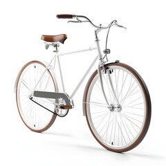 bicycle isolated on white