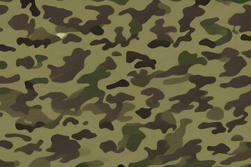 Fototapeta premium Beautiful texture of military camouflage. Generative AI