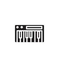 Synthesizer Music Instrument Solid Icon