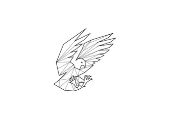 bird flying logo