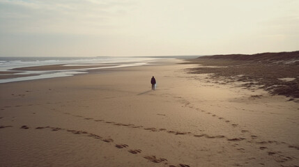 Solitude on the shore