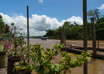 Ilha do Combu em frente a Belem do Pará
