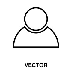  User icon,vector illustration. user icon illustration isolated on White background, user icon