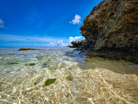 seascape with rocks