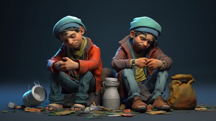 International day against child labor June 12th Generative AI