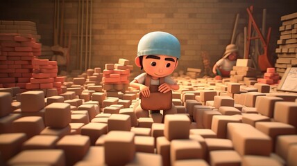 International day against child labor June 12th Generative AI