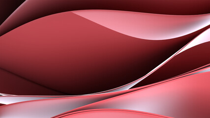 Red 3D digital abstract background