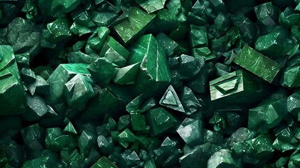 美しい緑色の鉱石の背景
