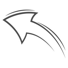 arrow vector icon illustration design