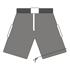 trousers vector element design