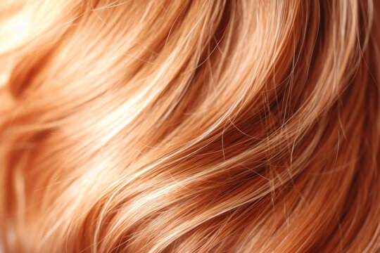 light brown hair close-up as a background, created with Generative AI Technology