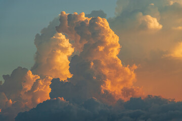 Sunset clouds at Dadaocheng Wharf, Datong District, Taipei City, Taiwan