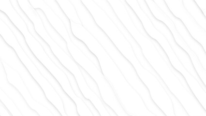 White wavy stripes Geometric background Modern dark abstract vector texture
