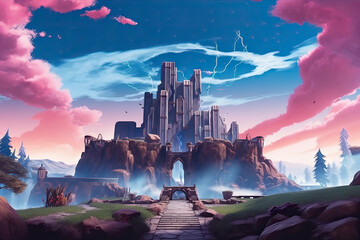 stunning_epic castle