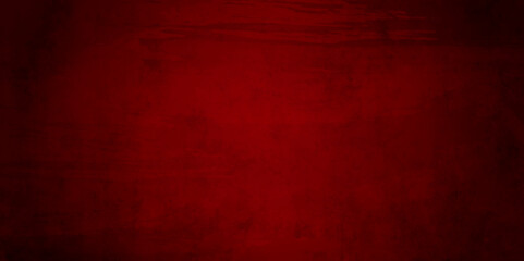 Rich red grunge background texture. Red background painted with a hard brush background crimson halloween horror concept