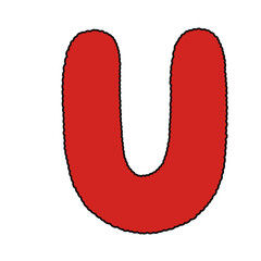 Font wavy line character