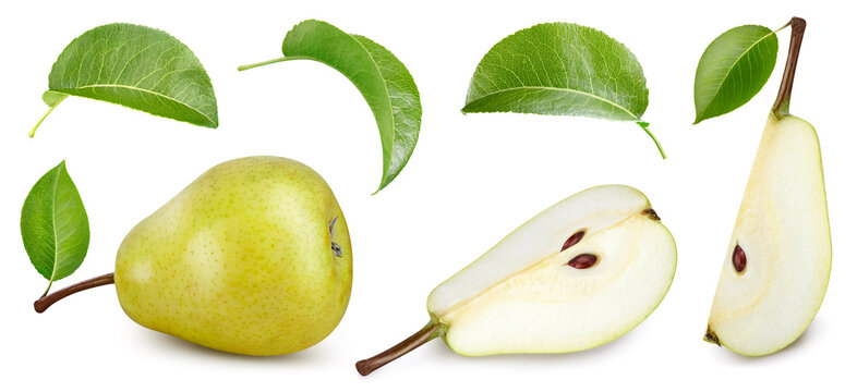 Pear isolated on white background