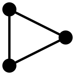 network glyph style icon