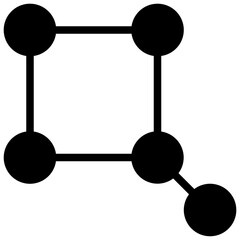 square glyph style icon