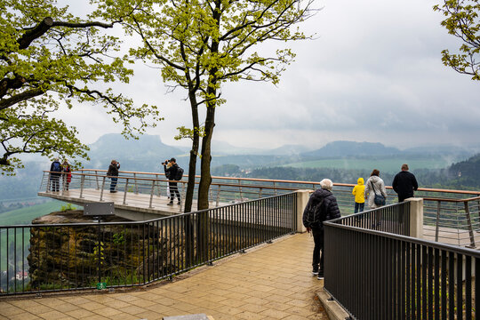 Die neue Aussichtsplattform auf der Bastei, S&auml;chsische Schweiz 2