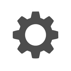 Settings icon png for your websites, apps, logo, UI and UX. Setting symbol or sign isolated on transparent background. vector illustration