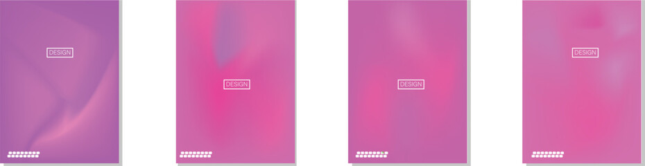 collection of abstract backgrounds with beautiful gradation colors, colorful backgrounds for poster flyer banner backdrop.vertical banner.cool fluid background vector illustration.