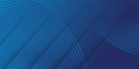 Obraz premium Light Blue dynamic abstract vector background with diagonal dots