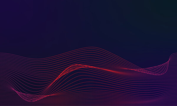 abstract  wave background