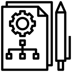 paper line icon,linear,outline,graphic,illustration