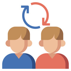 change line icon,linear,outline,graphic,illustration