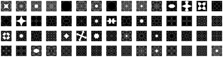 Set Of Design Icons Isolated Silhouette Solid Icon With Template, Design, Illustration, Vector, Modern, Banner, Graphic Infographic Simple Vector Illustration Logo