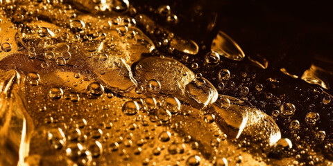 Macro shoot gold texture background