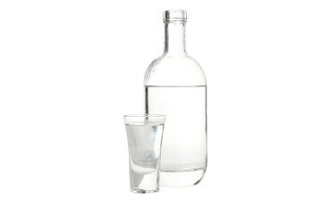 PNG, Concept of strong alcohol drink, vodka