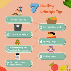 7 healthy lifestyle tips
