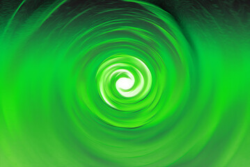 Green multi colored swirl tsunami wave background