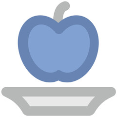 Fried  icon   and food 