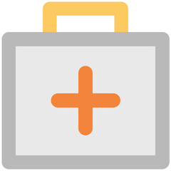 Fototapeta premium First Aid Kit Bold Vector Icon