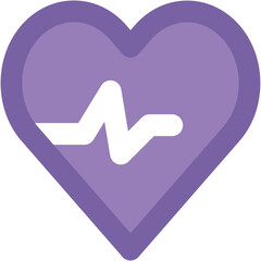 Premium icon of heartbeat is up for use 