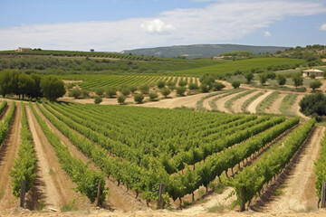 Fototapeta na wymiar wine vineyard region