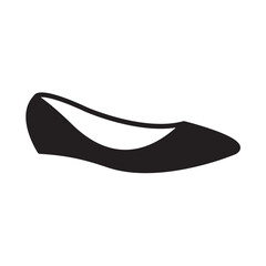 Solid Line FLAT SHOES design vector icon design vector line icon svg