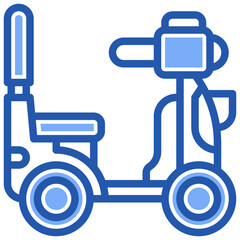 scooter line icon,linear,outline,graphic,illustration