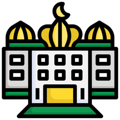 hotel filled outline icon,linear,outline,graphic,illustration