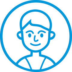 Fototapeta premium man with bubble